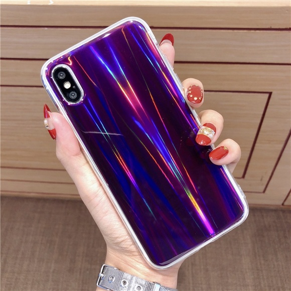 iPhone Purple Laser Case - Picture 2 of 4